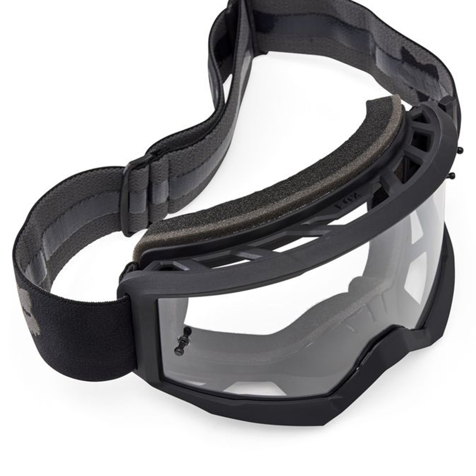 FOX Main Goggles - One Size Fits Most - Black - Clear Lens - Image 3