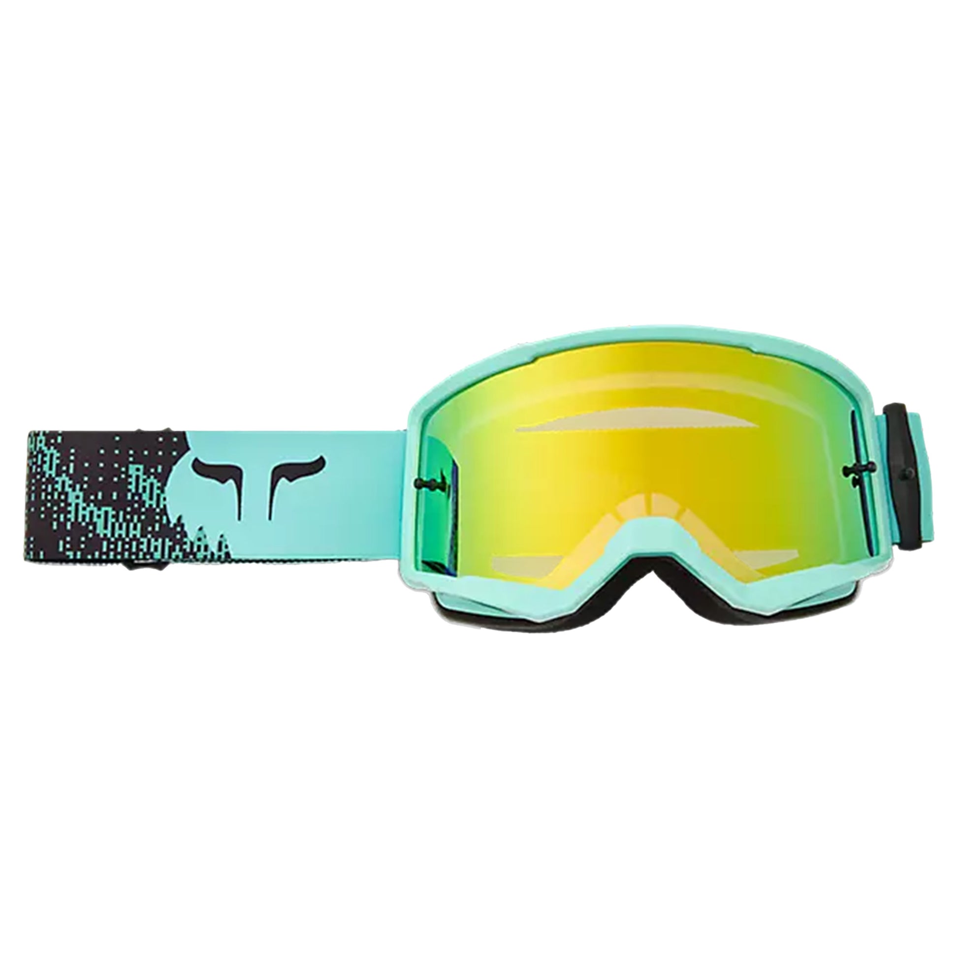 FOX Main Kairos Spark Goggles - One Size Fits Most - Turquoise - Spark Mirror Lens - Image 1