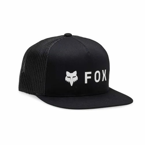 Fox Mesh Snapback Hat - OSFA - Black - Image 1
