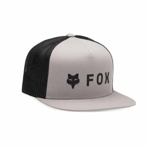 Fox Mesh Snapback Hat - OSFA - Steel Grey - Image 1