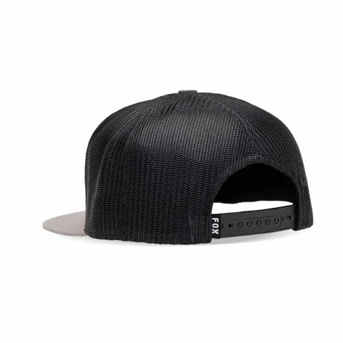 Fox Mesh Snapback Hat - OSFA - Steel Grey - Image 2
