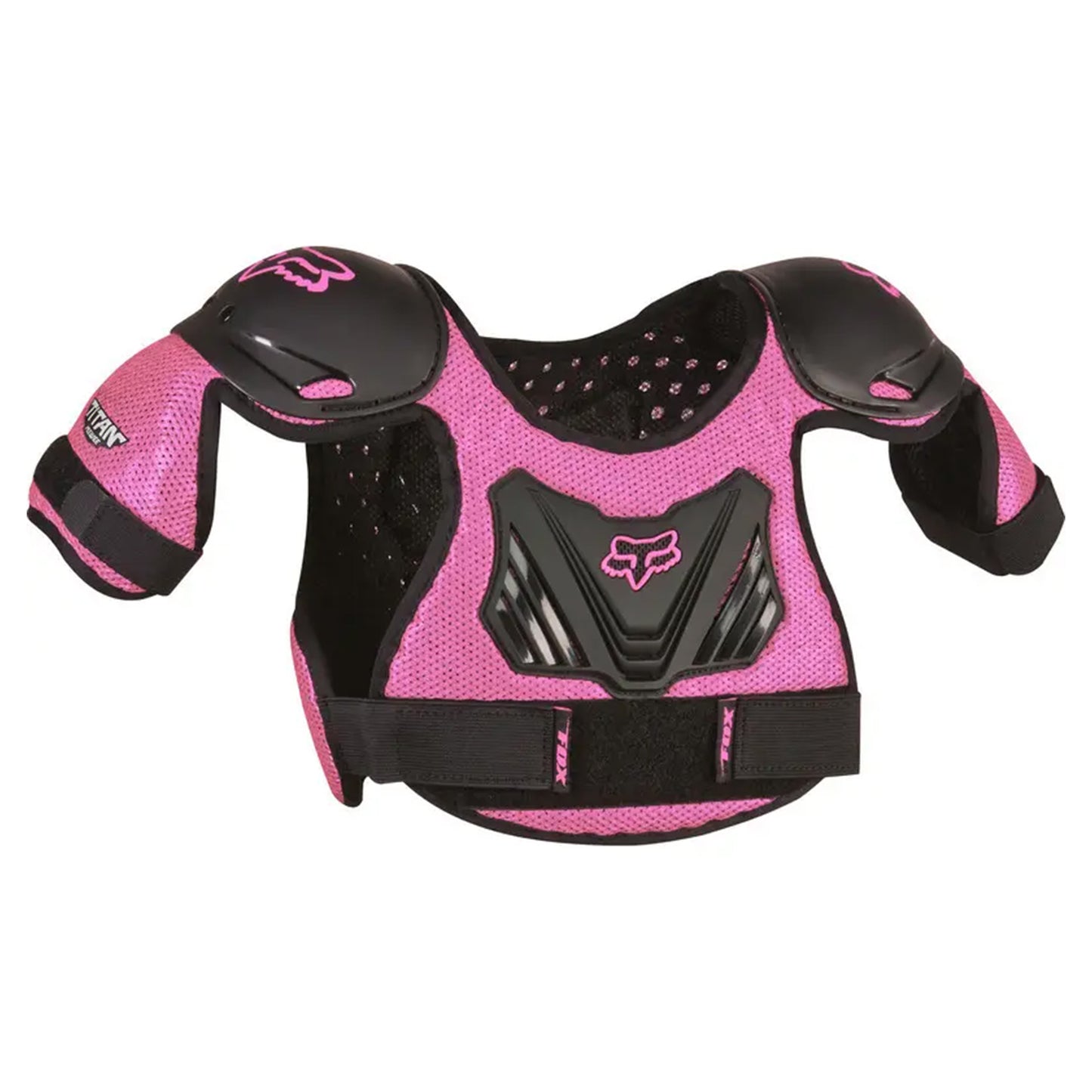 Fox Peewee Titan Roost Deflector - M/L - Black / Pink - Image 1