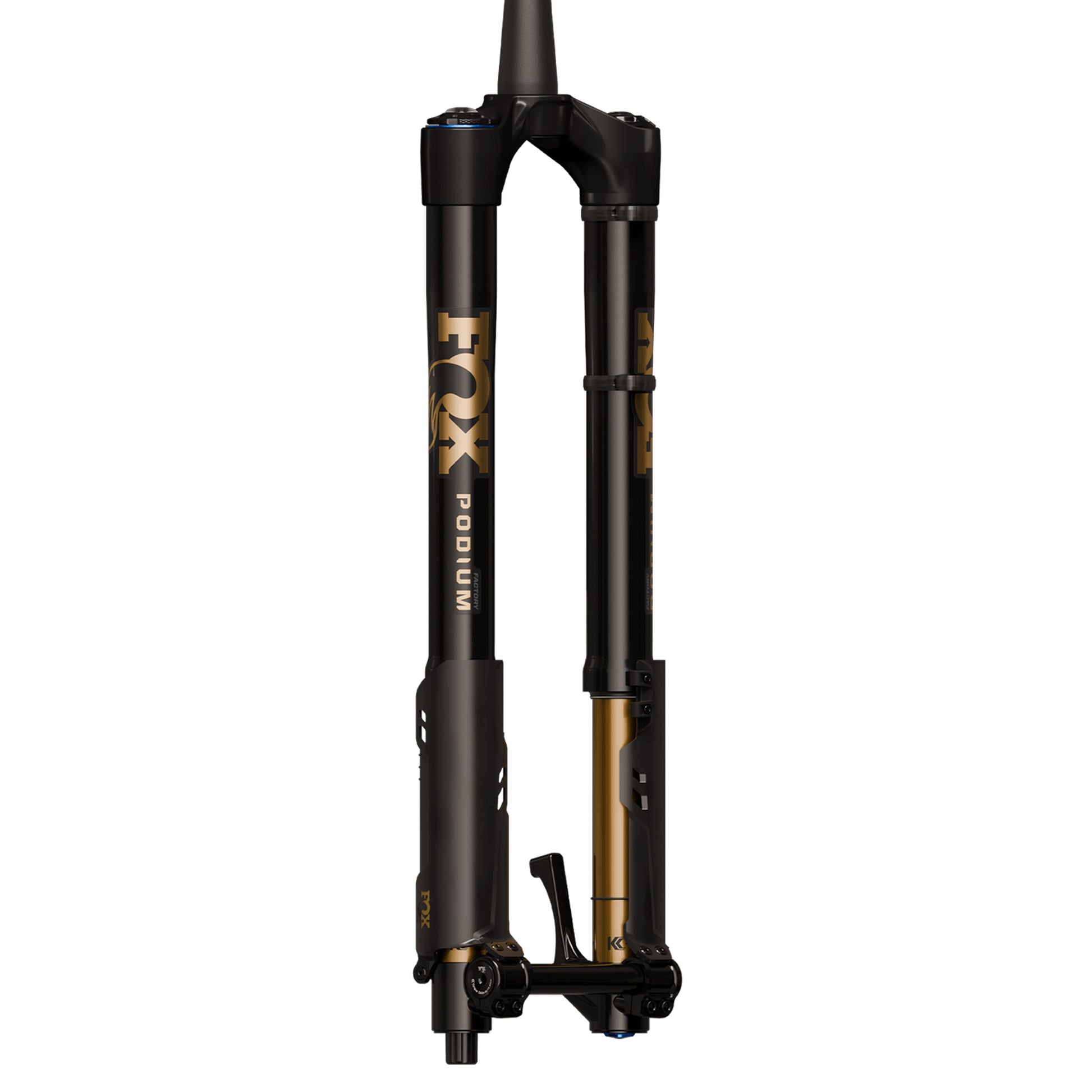 FOX Podium Factory Fork - 29 Inch - 1 1/8th - 1.5 Inch Tapered - 20x110mm - 170mm - 44mm  - Grip X2 58HT - Black - Image 6