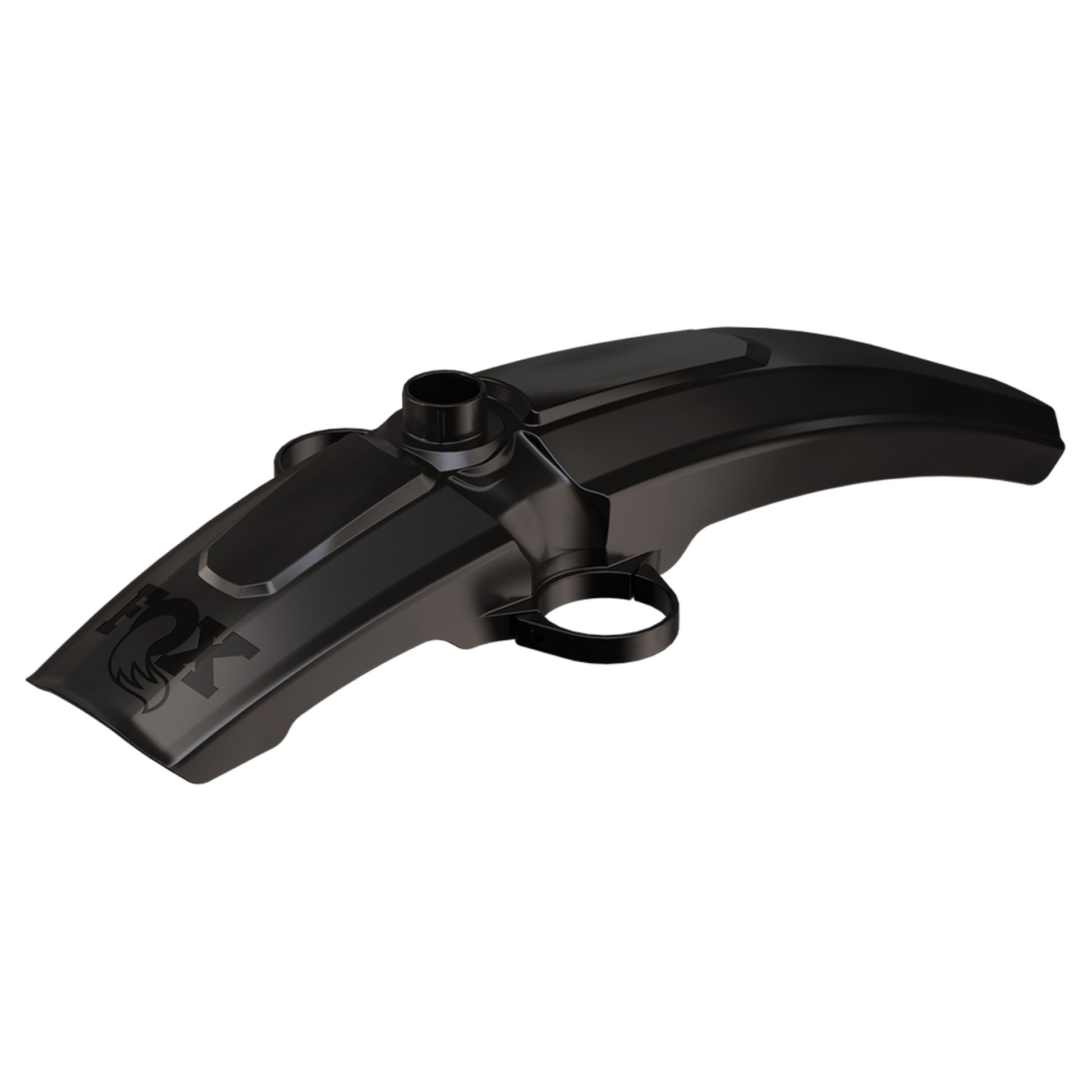 Fox Podium Mudguard - Black - Long - 2026 - Image 1