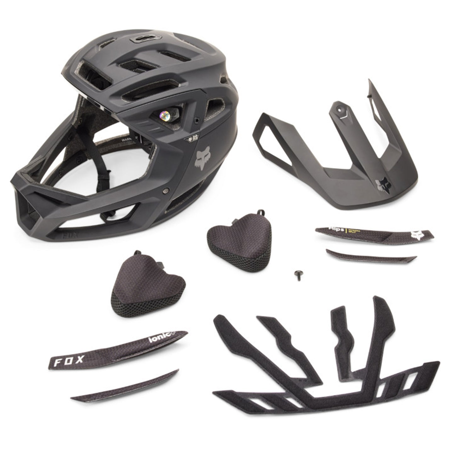 Fox Proframe RS Helmet - L - Matte Black - Image 5