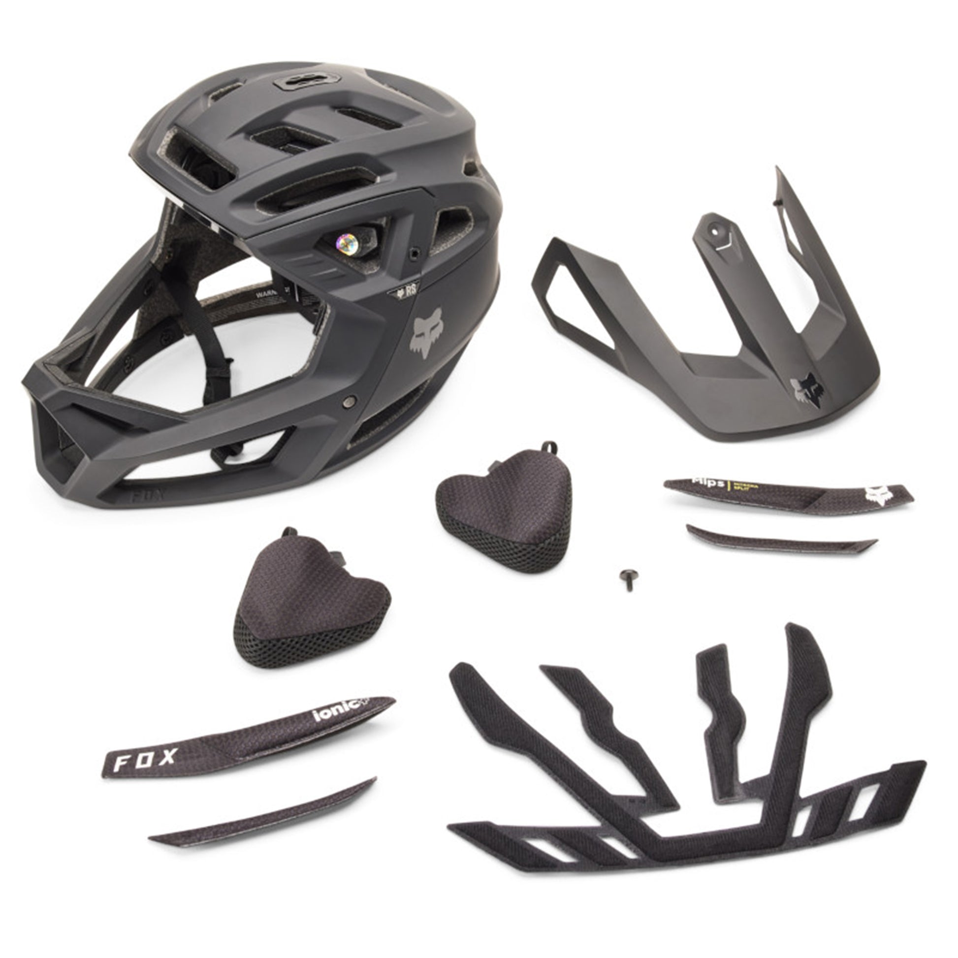 Fox Proframe RS Helmet - L - Matte Black - Image 5