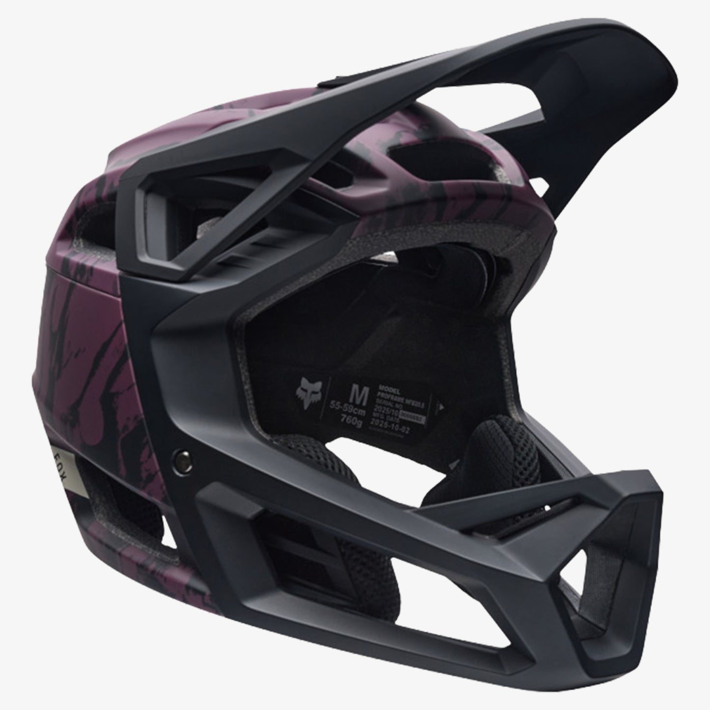 Fox Proframe Thrive Helmet - M - Dark Maroon - Image 2