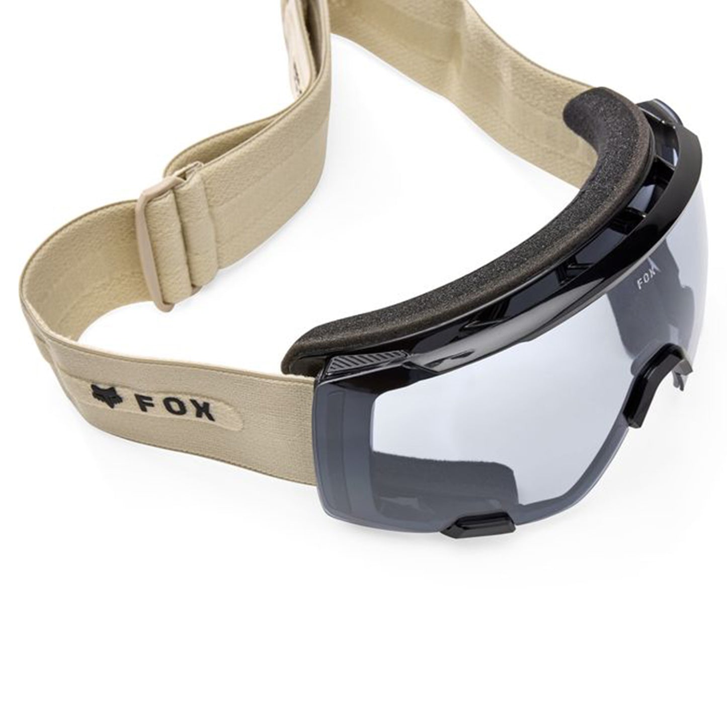 FOX Purevue Goggles - One Size Fits Most - Cream - Black - Clear Lens - Image 3