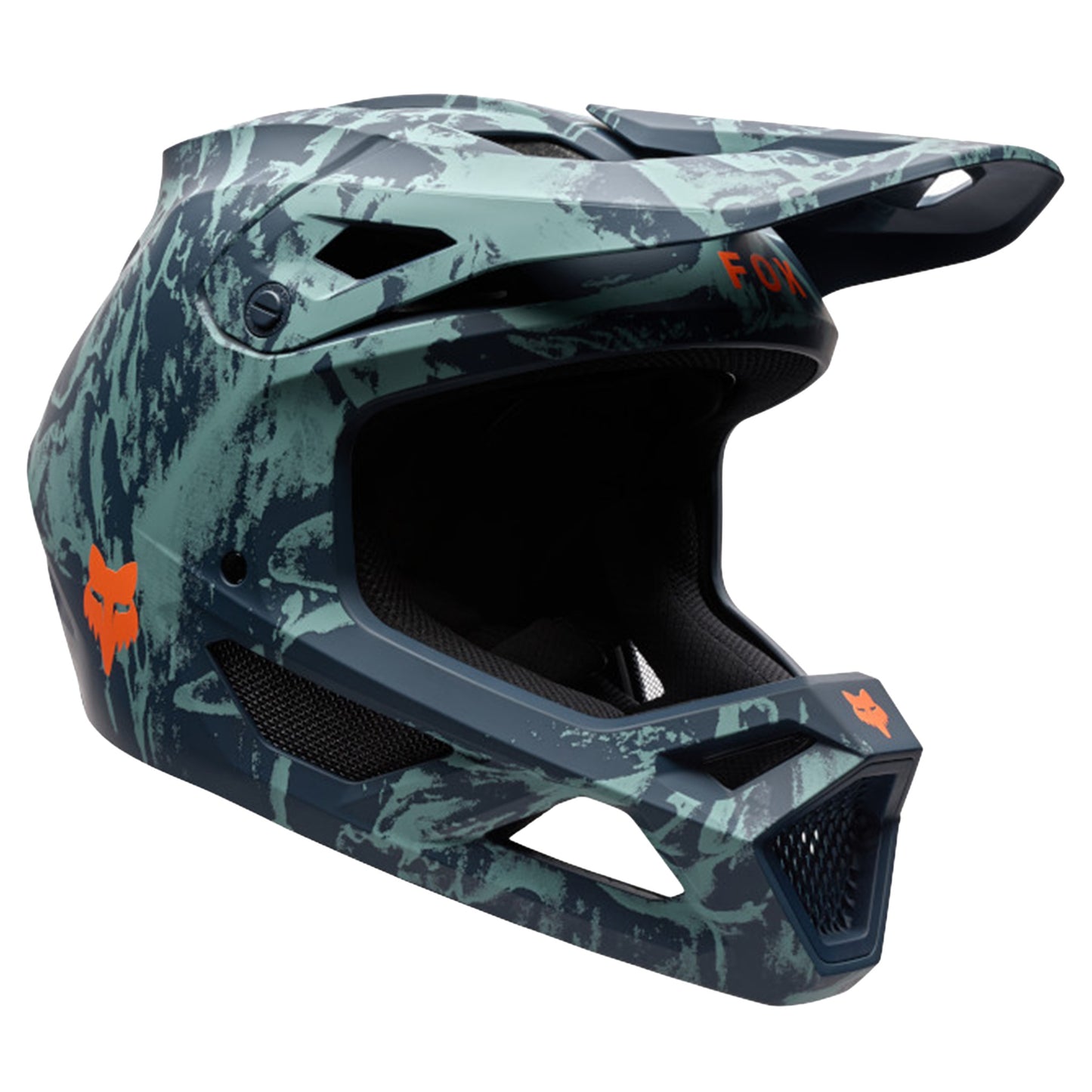 Fox Rampage Image Print Helmet - S - Arctic Blue - Image 2