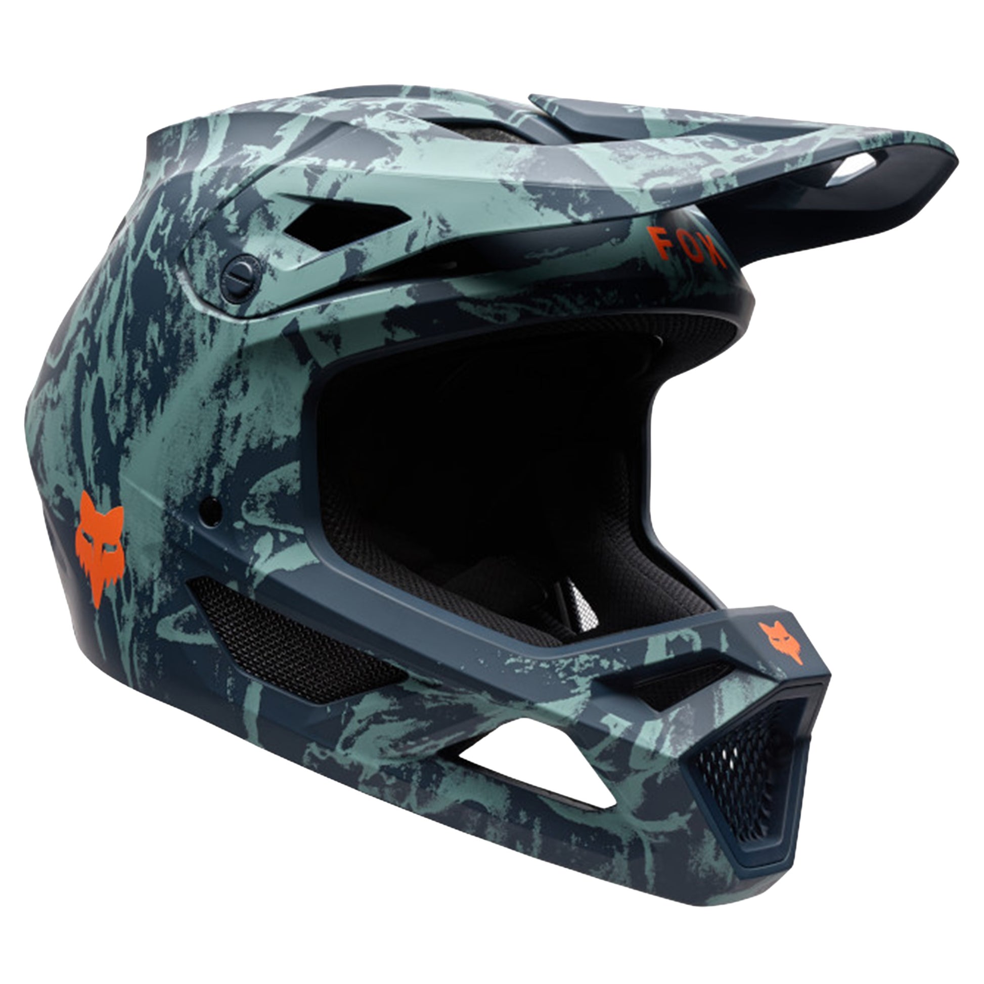 Fox Rampage Image Print Helmet - S - Arctic Blue - Image 2