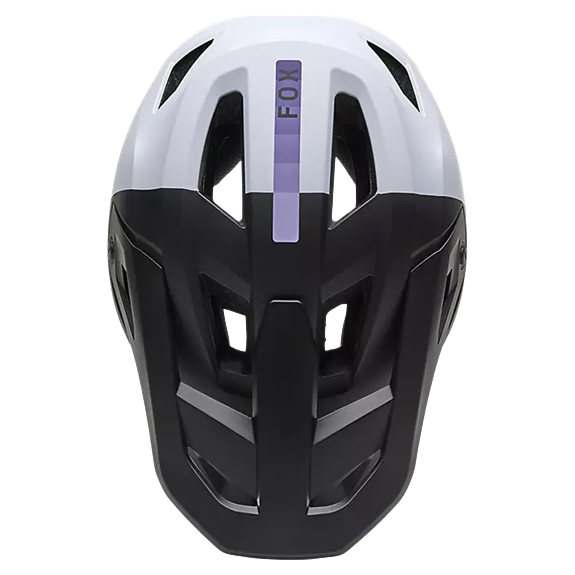 Fox Rampage Youth Helmet - Youth M - 5050 - Black - White - Image 4
