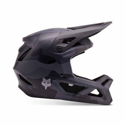 Fox Rampage Youth Helmet - Youth M - Black Camo - Image 1