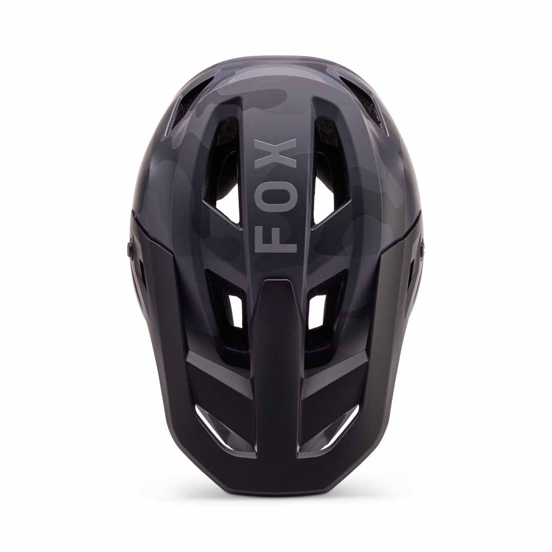 Fox Rampage Youth Helmet - Youth M - Black Camo - Image 4
