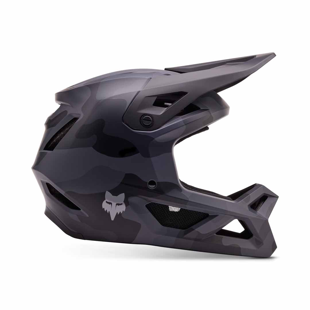 Fox Rampage Youth Helmet - Youth S - Black Camo - Image 1