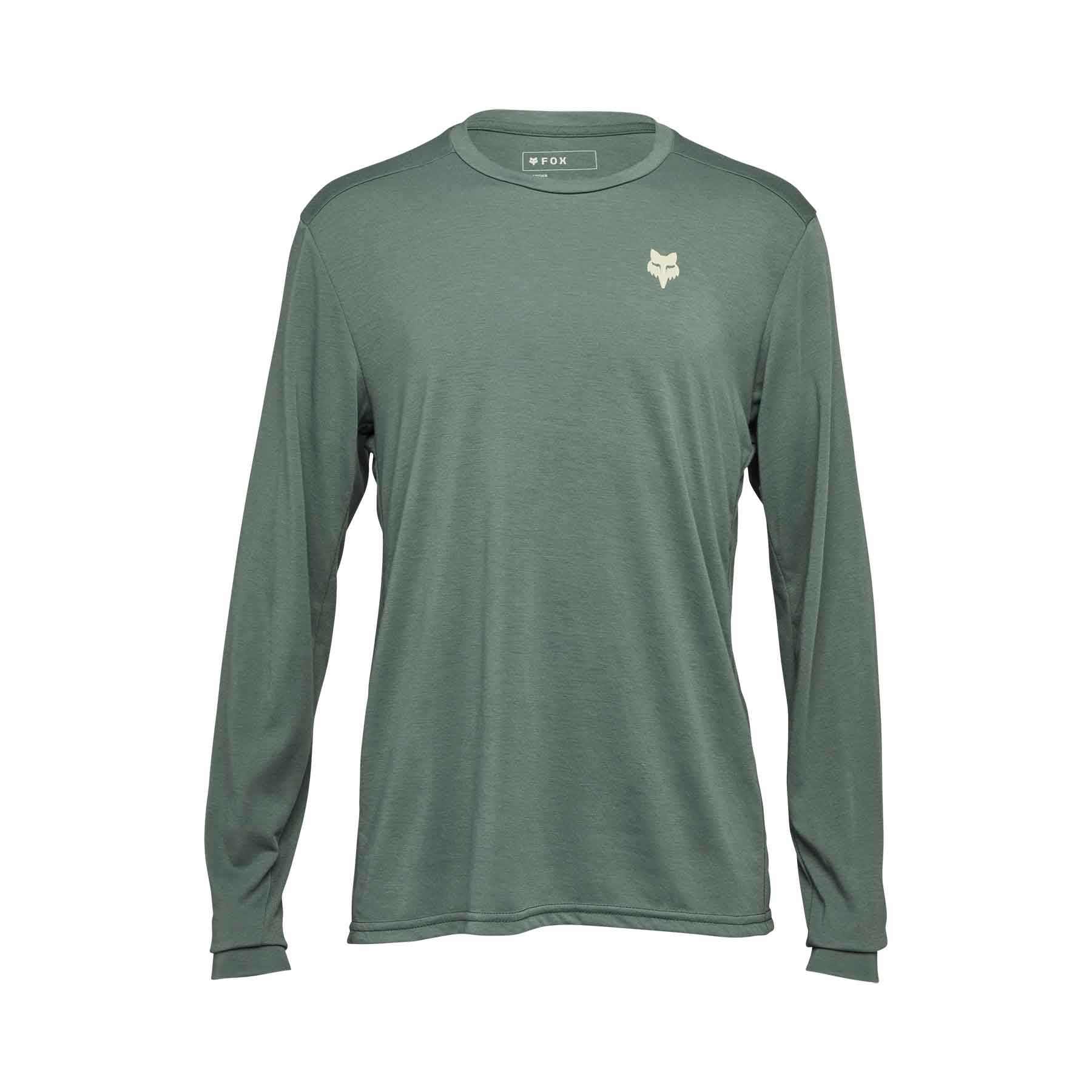 Fox Ranger DR Shepherds Long Sleeve Jersey - S - Hunter Green - Image 1