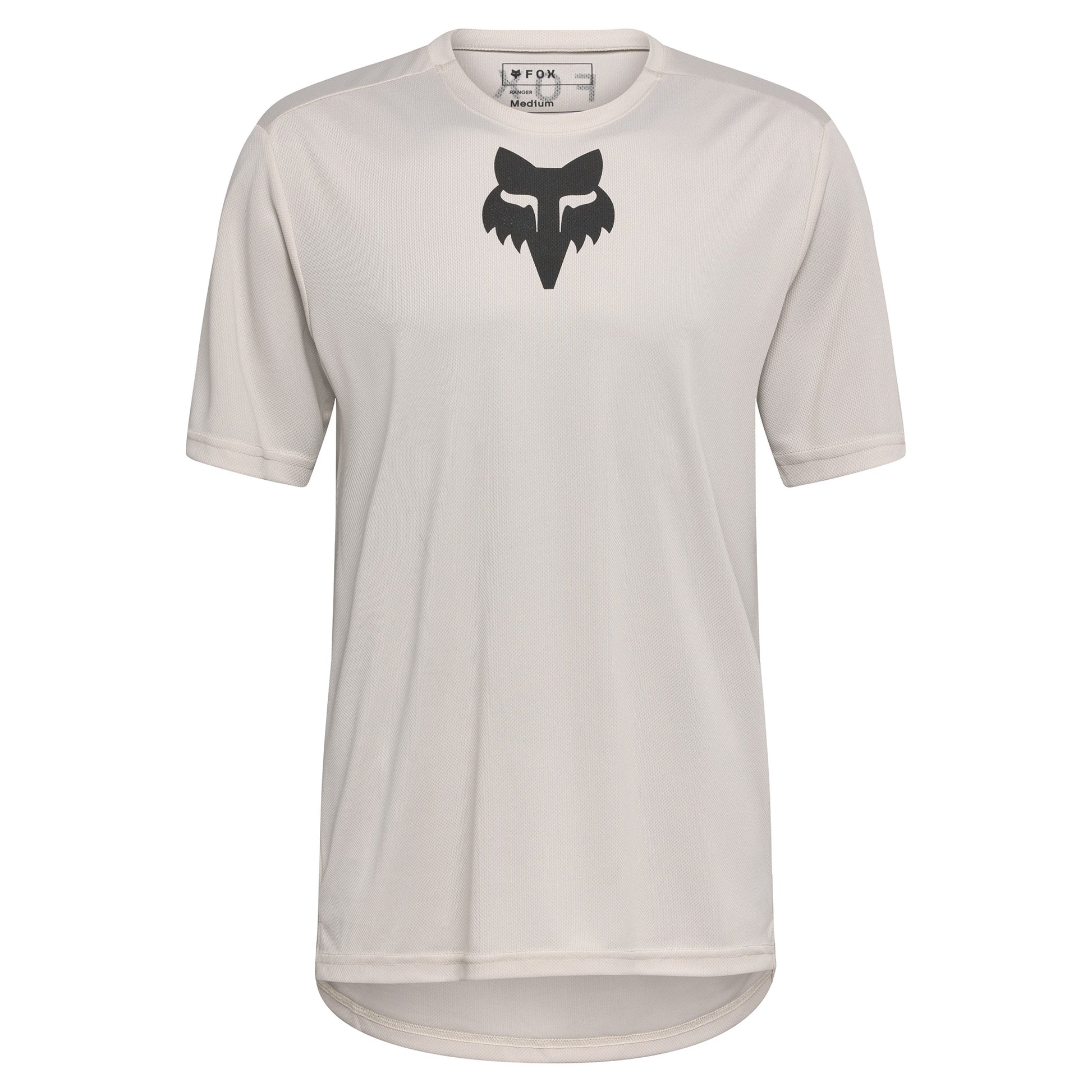 Fox Ranger Fox Head Short Sleeve Jersey - L - Vintage White - Image 1