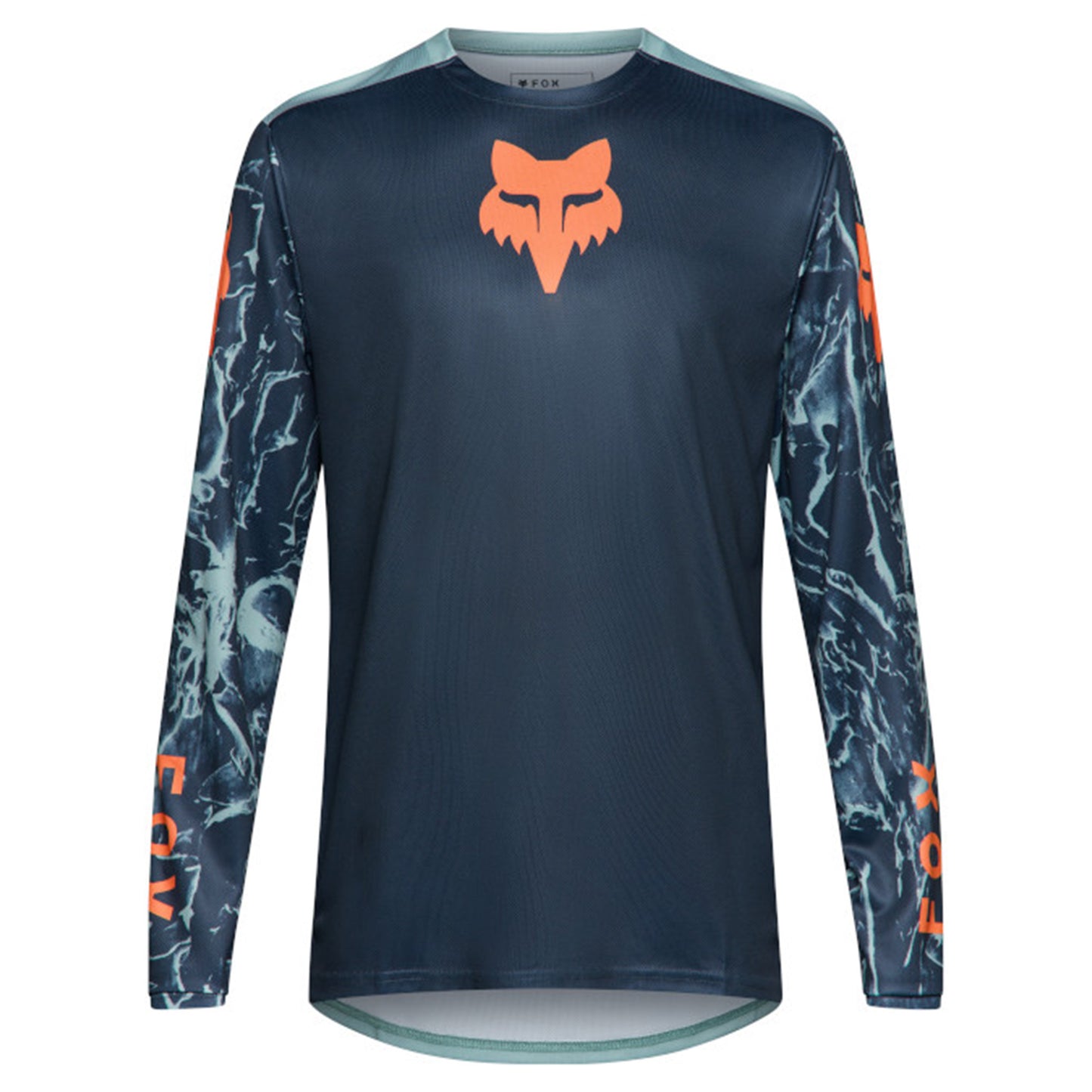 Fox Ranger Image Feel Long Sleeve Jersey - S - Arctic Blue - Image 1
