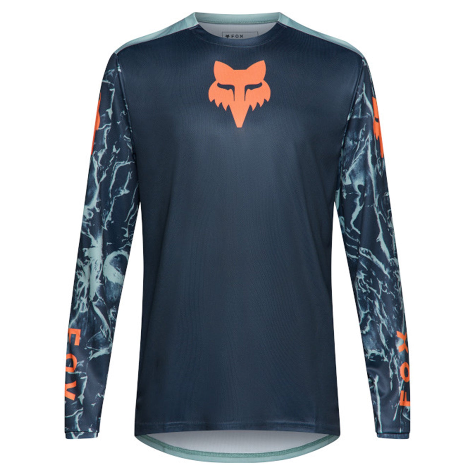 Fox Ranger Image Feel Long Sleeve Jersey - XL - Arctic Blue - Image 1