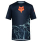 Fox Ranger Image Feel Short Sleeve Jersey - 2XL - Arctic Blue - Image 1