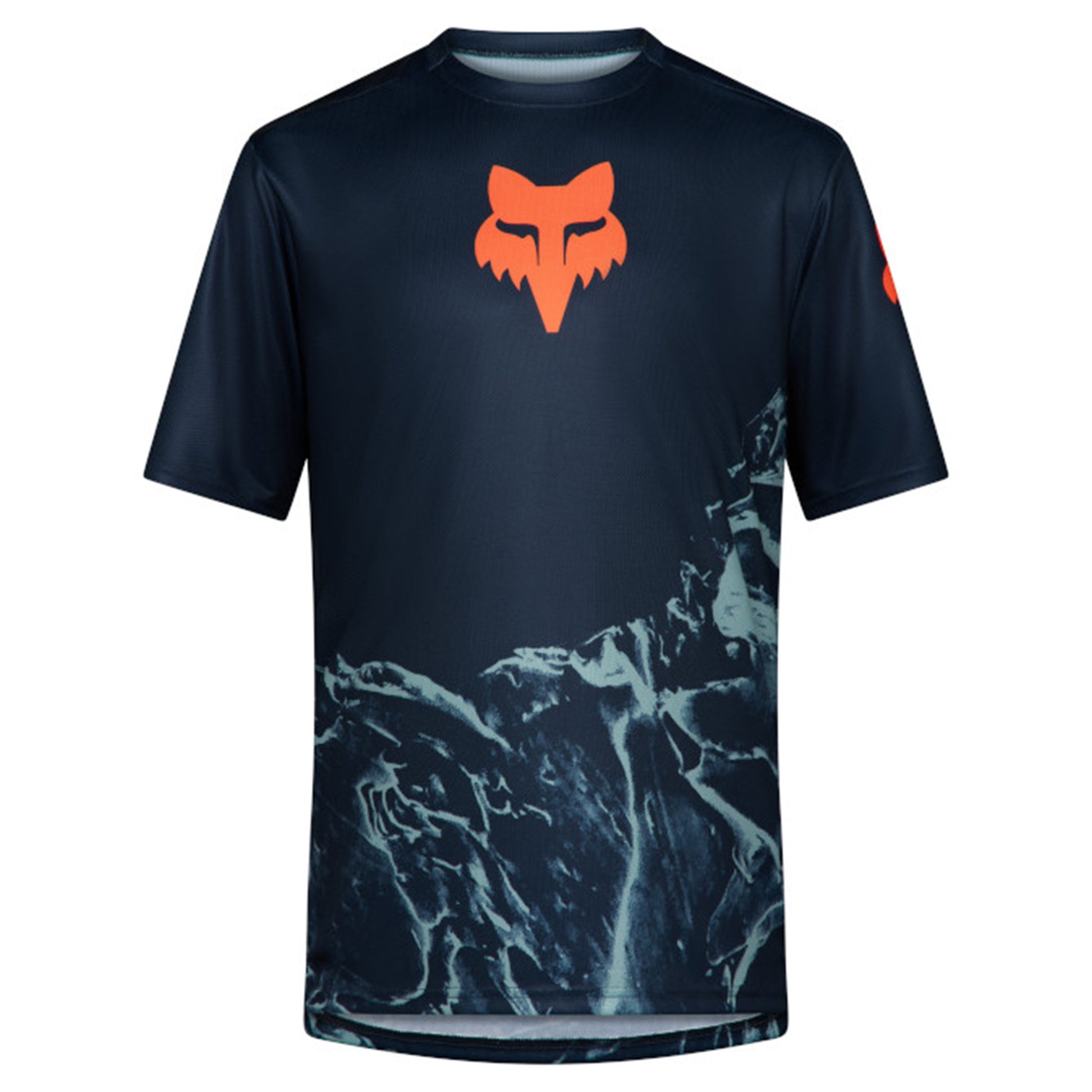 Fox Ranger Image Feel Short Sleeve Jersey - L - Arctic Blue - Image 1