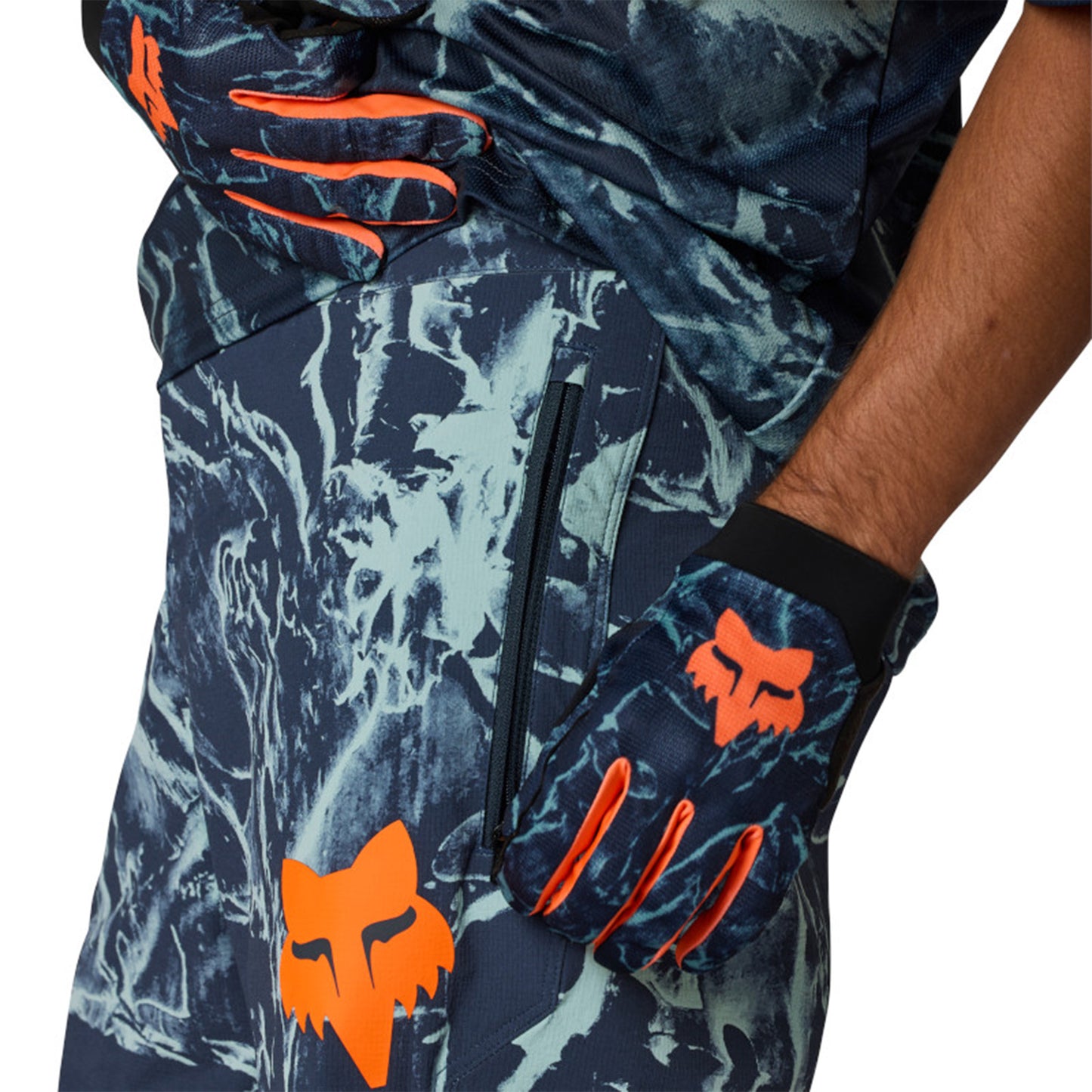 Fox Ranger Image Feel Shorts - 32 - Arctic Blue - Image 3