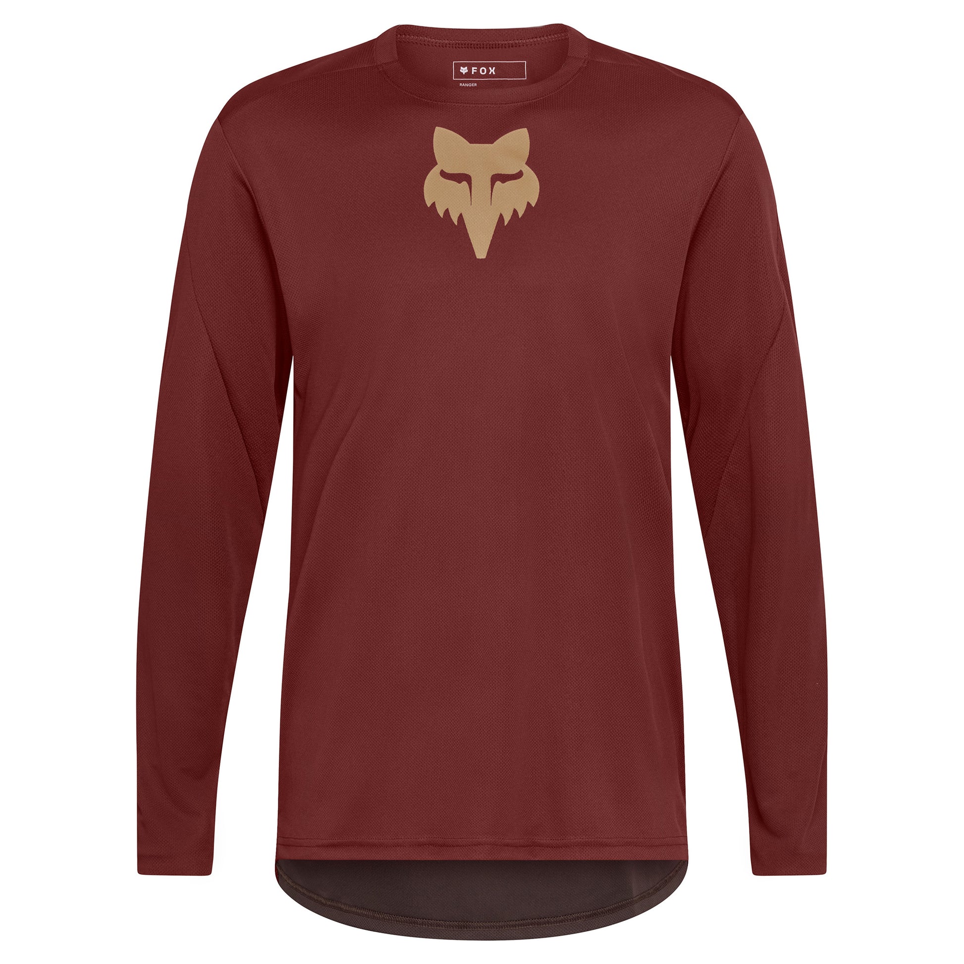 Fox Ranger Long Sleeve Jersey Fox Head - XL - Rust - Image 1