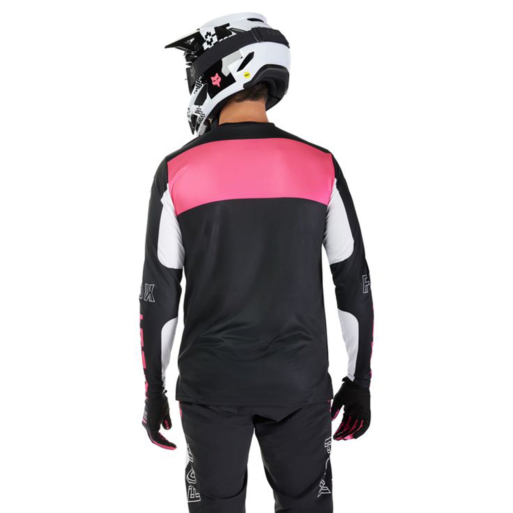 FOX Ranger Long Sleeve Jersey - M - Digi Image Black - Image 4