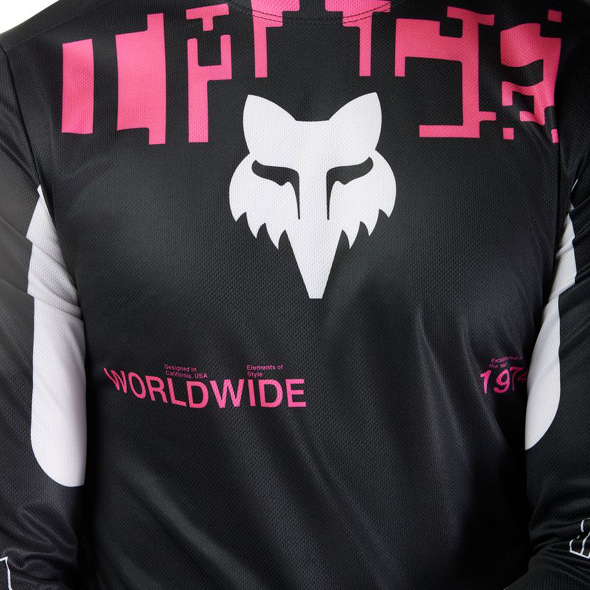 FOX Ranger Long Sleeve Jersey - M - Digi Image Black - Image 5