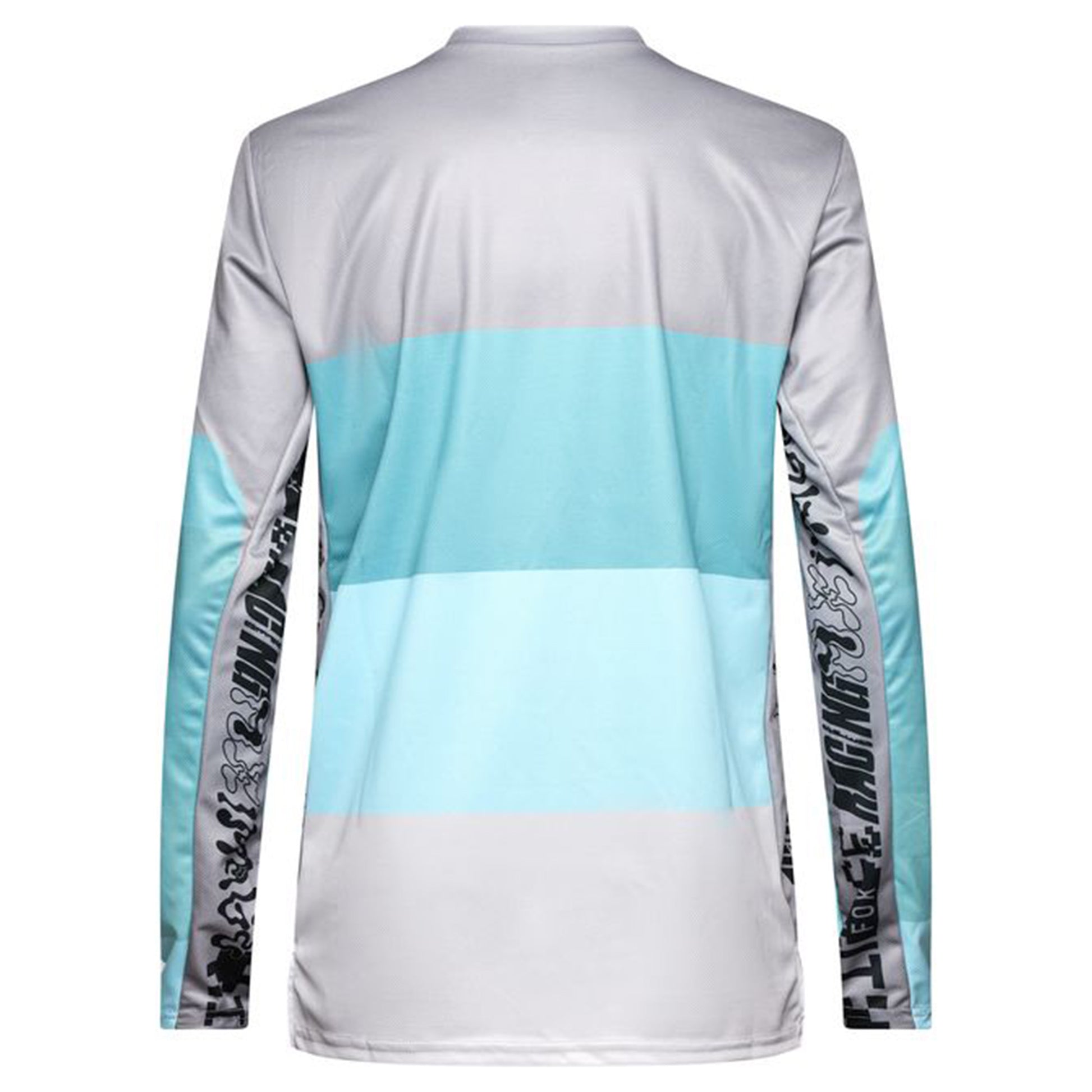 Fox Ranger Long Sleeve Jersey - S - Grid Steel Grey - Image 2