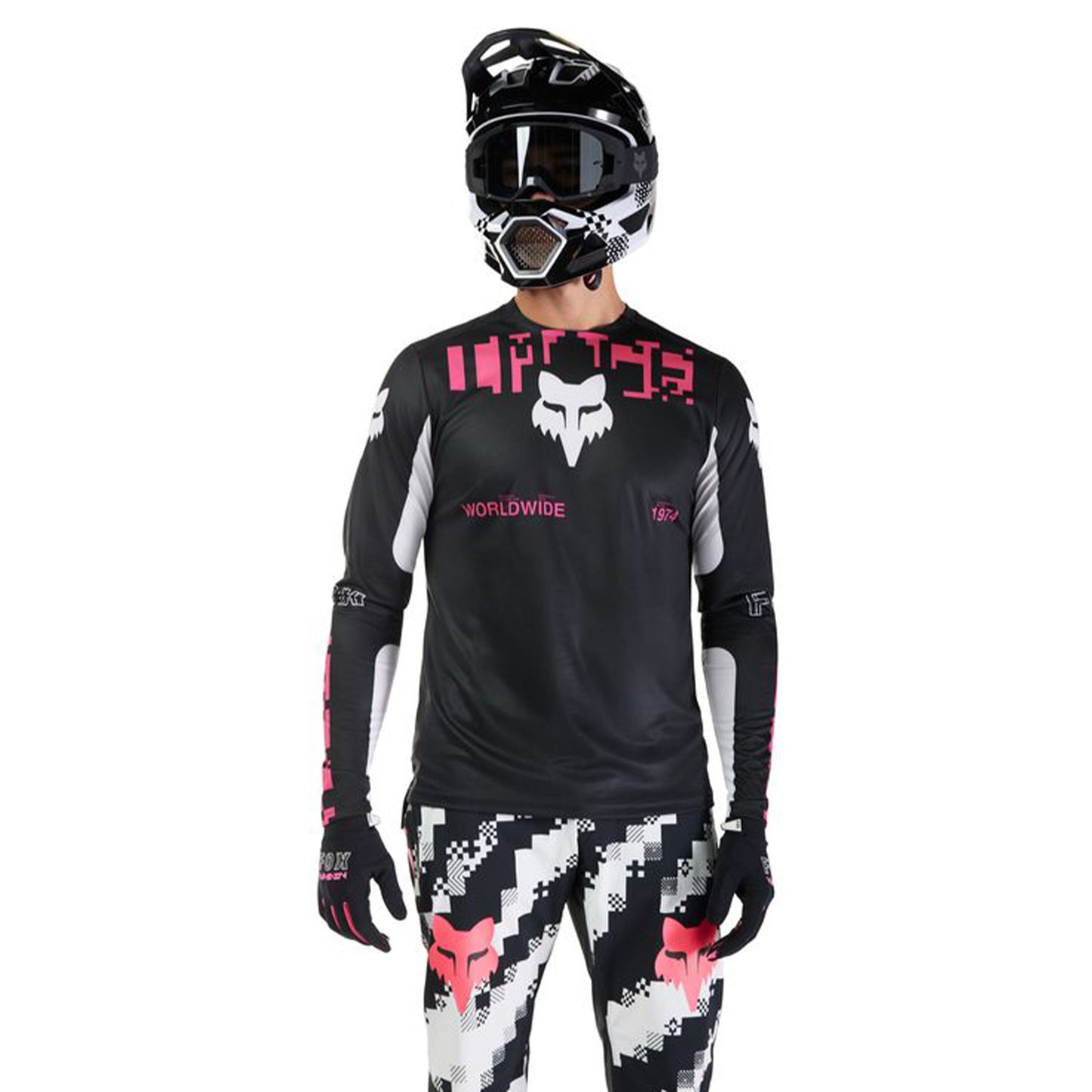 FOX Ranger Long Sleeve Jersey - XL - Digi Image Black - Image 3