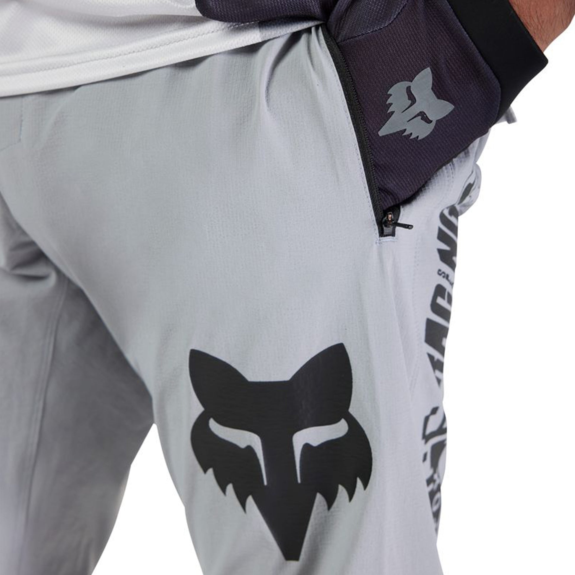 Fox Ranger Pants - L-34 - Grid Steel Grey - Image 6