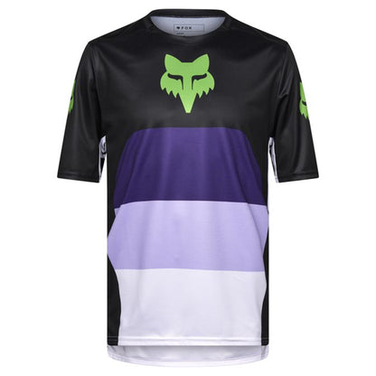 Fox Ranger Short Sleeve Jersey - L - Grid Black - Image 1