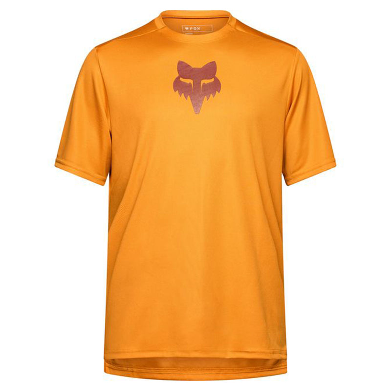 Fox Ranger Fox Head Short Sleeve Jersey - S - Caramel