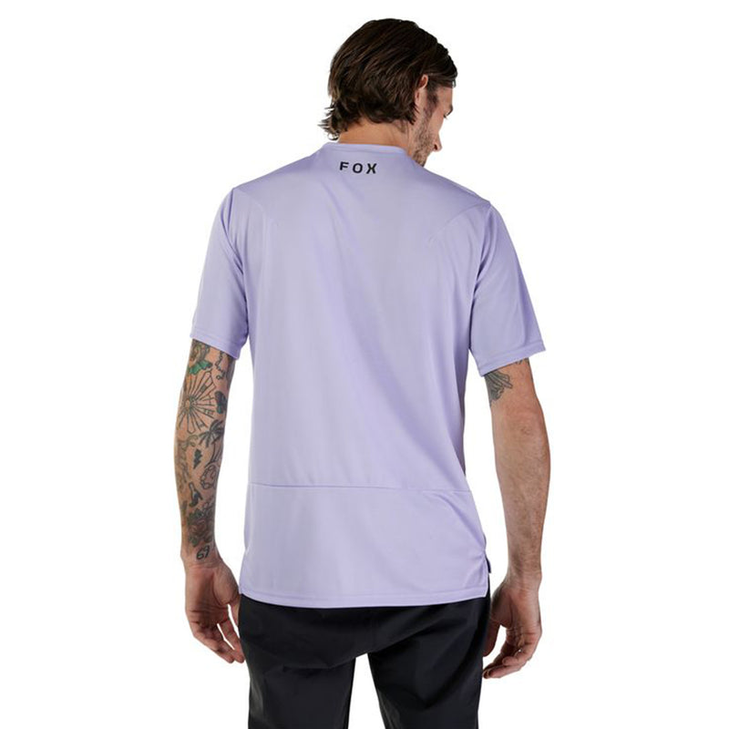 Fox Ranger Fox Head Short Sleeve Jersey - S - Lilac