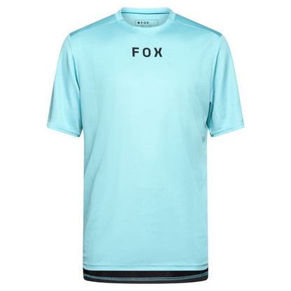 FOX Ranger Short Sleeve Jersey - M - Wordmark Vintage Wash - Image 1