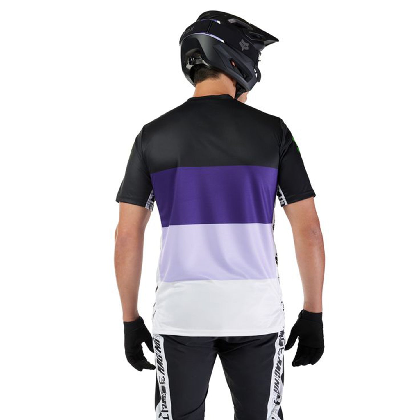 Fox Ranger Short Sleeve Jersey - S - Grid Black - Image 4