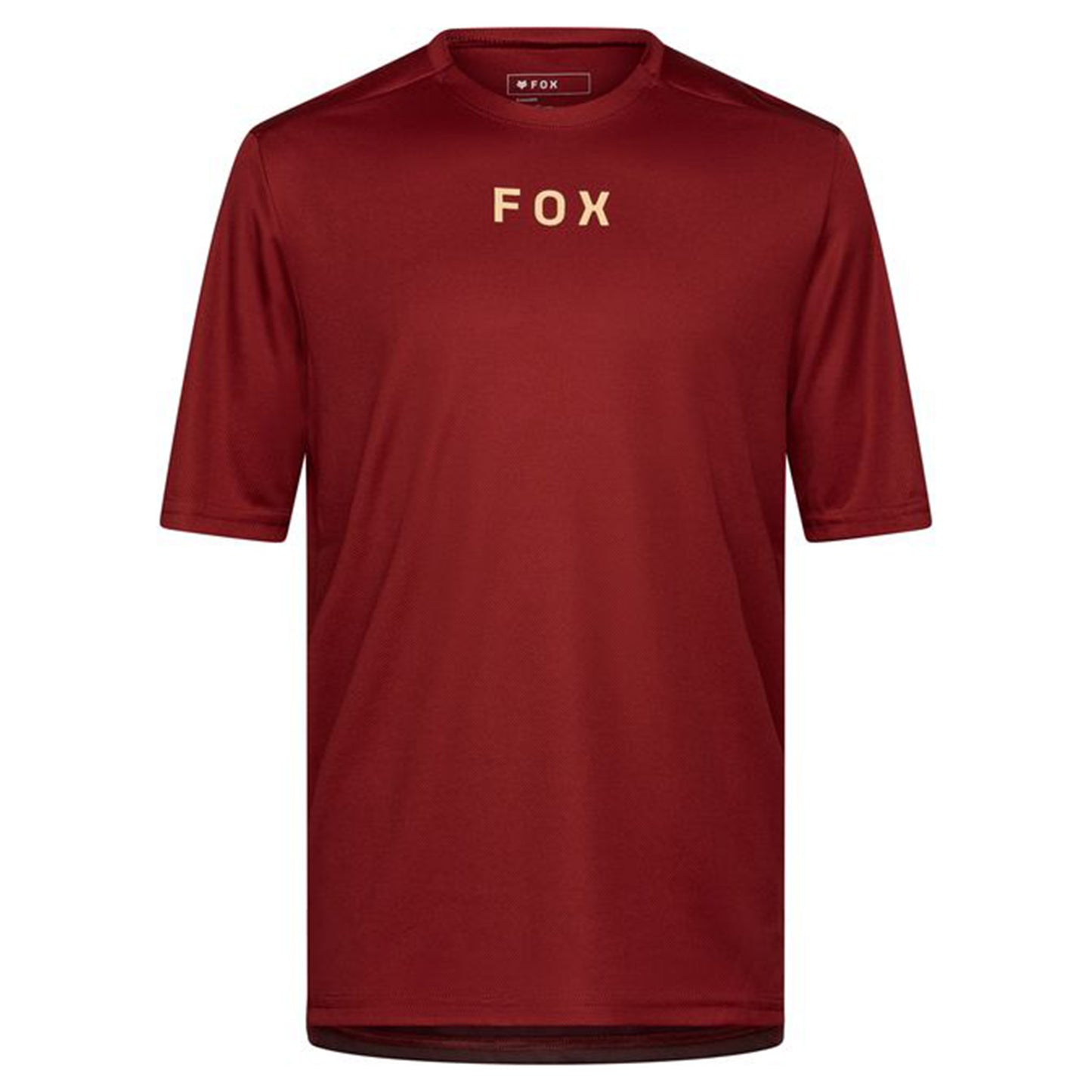 FOX Ranger Short Sleeve Jersey - S - Wordmark Rust - Image 1