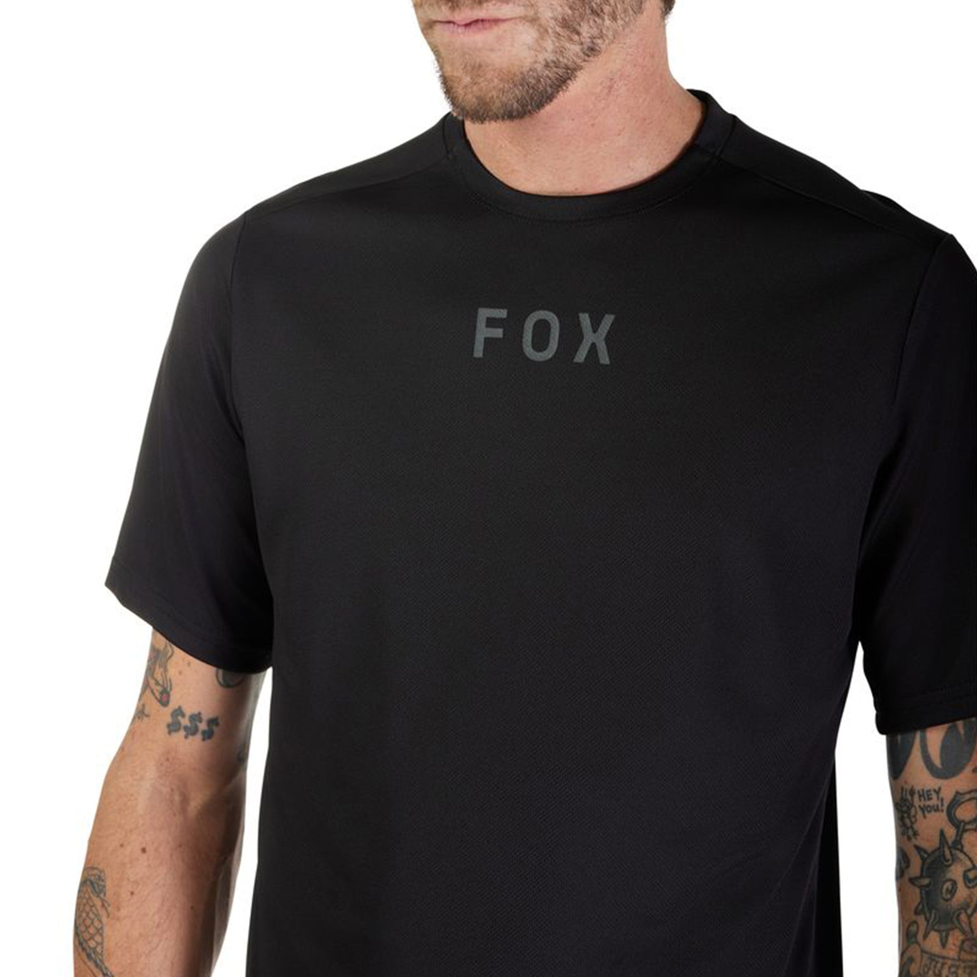 FOX Ranger Short Sleeve Jersey - XL - Wordmark Black - Image 5