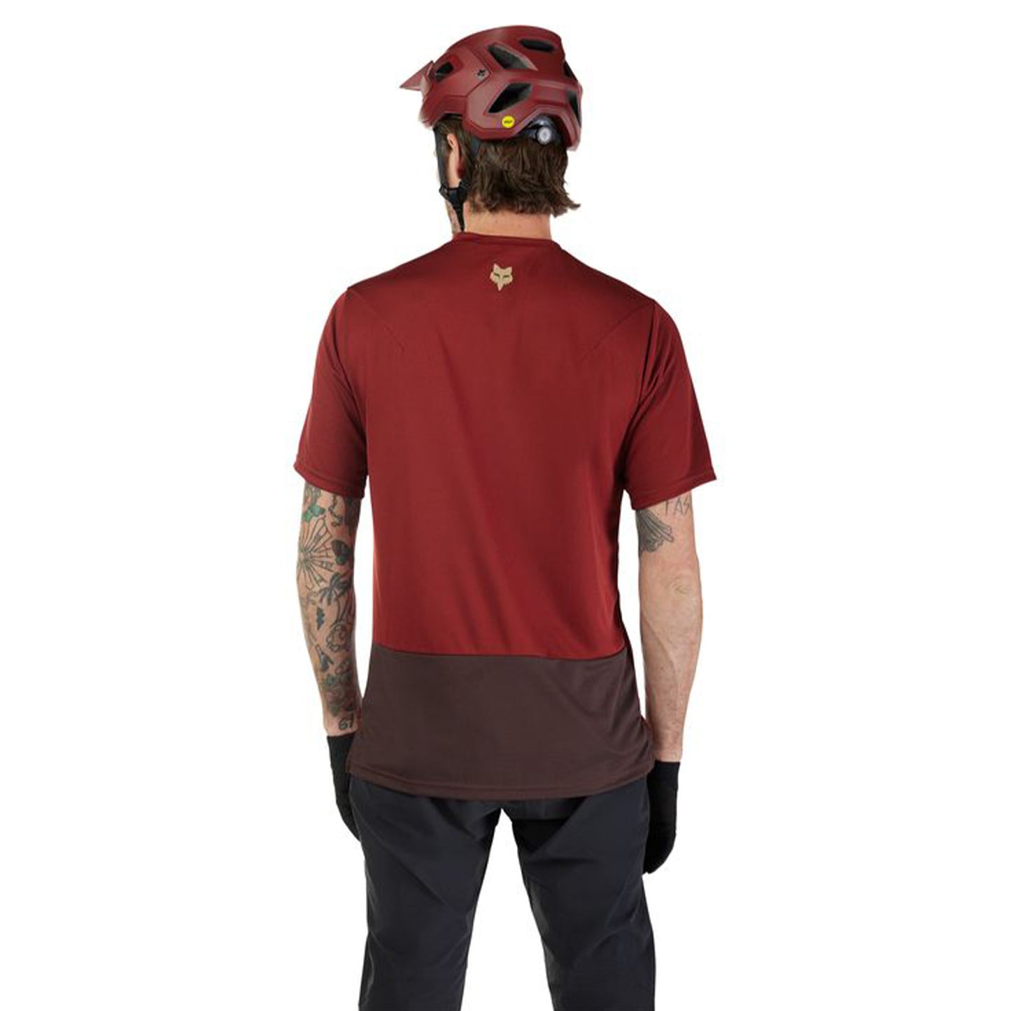 FOX Ranger Short Sleeve Jersey - XL - Wordmark Rust - Image 4