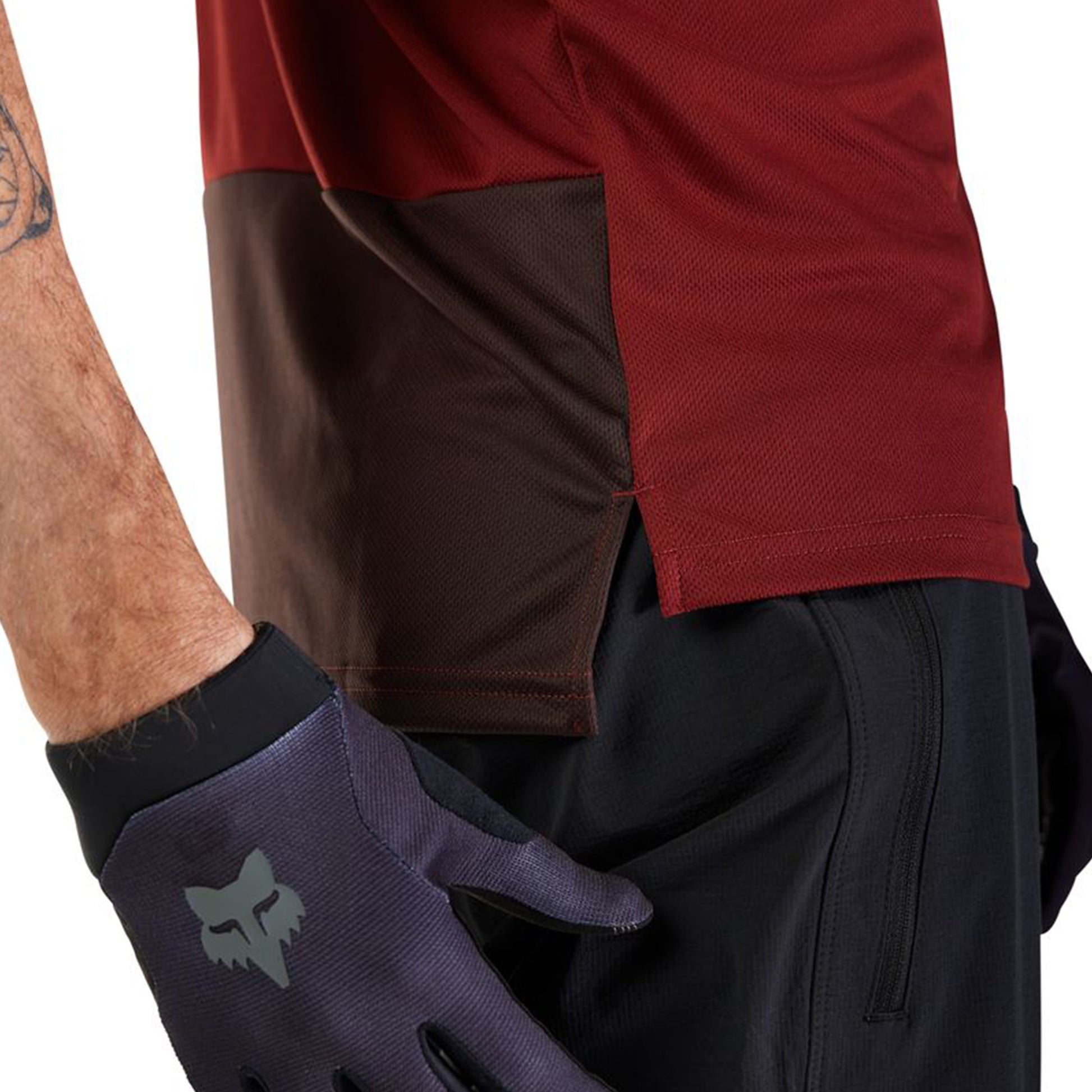 FOX Ranger Short Sleeve Jersey - XL - Wordmark Rust - Image 5