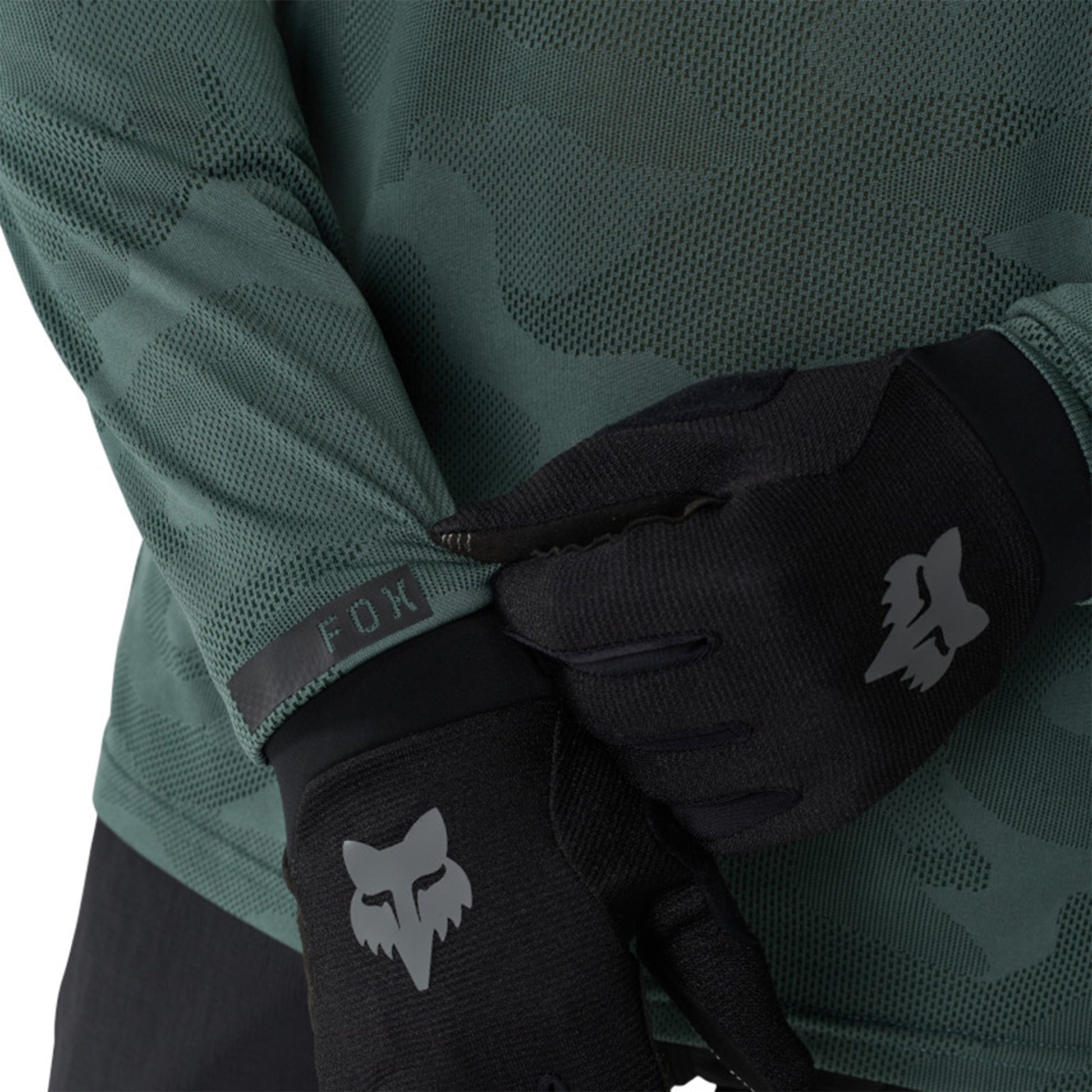 Fox Ranger Tru Dri Long Sleeve Jersey - 2XL - Sage - Image 6