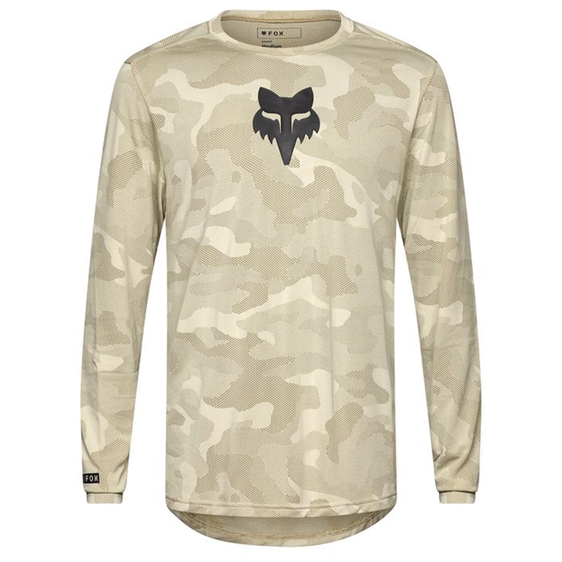 Fox Ranger Tru Dri Long Sleeve Jersey - L - Cream - Image 1