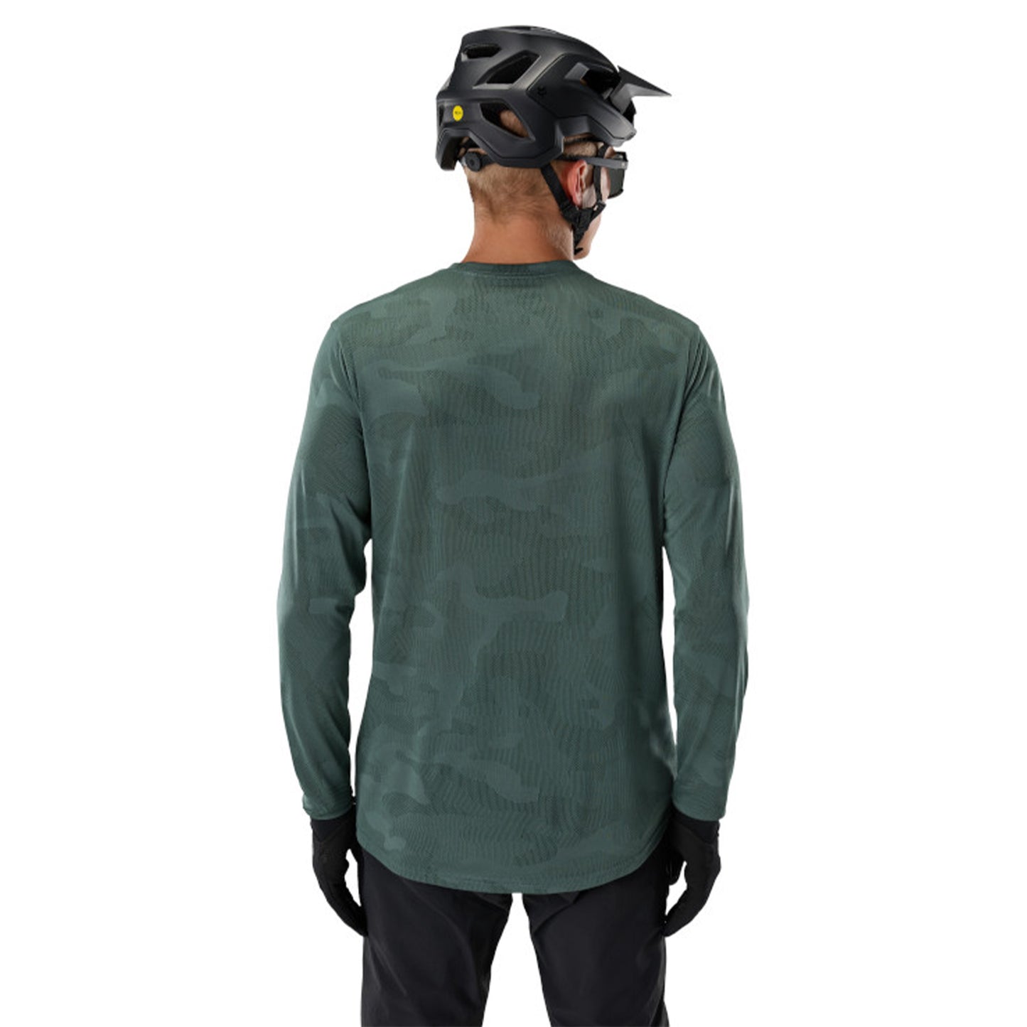 Fox Ranger Tru Dri Long Sleeve Jersey - L - Sage - Image 4