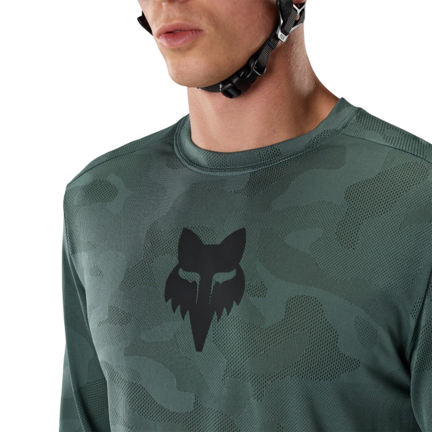 Fox Ranger Tru Dri Long Sleeve Jersey - L - Sage - Image 5