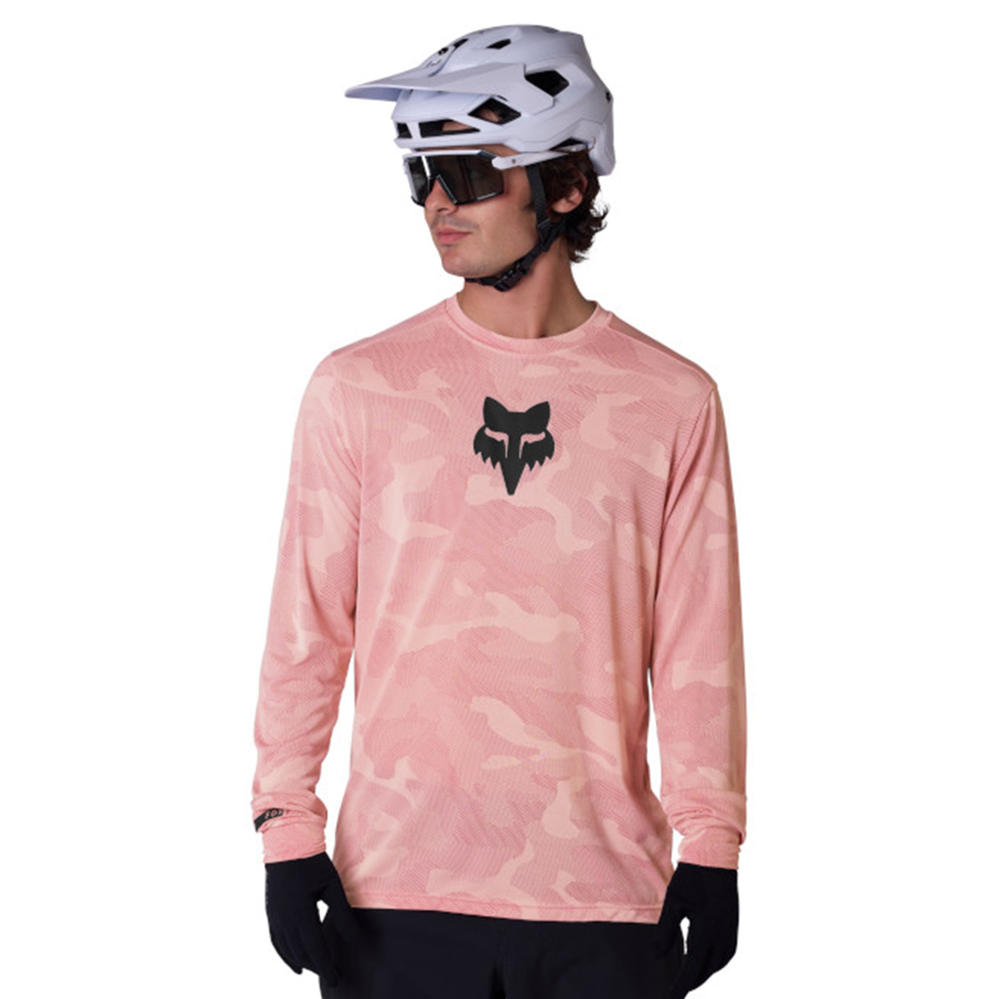 Fox Ranger Tru Dri Long Sleeve Jersey - S - Berry - Image 3