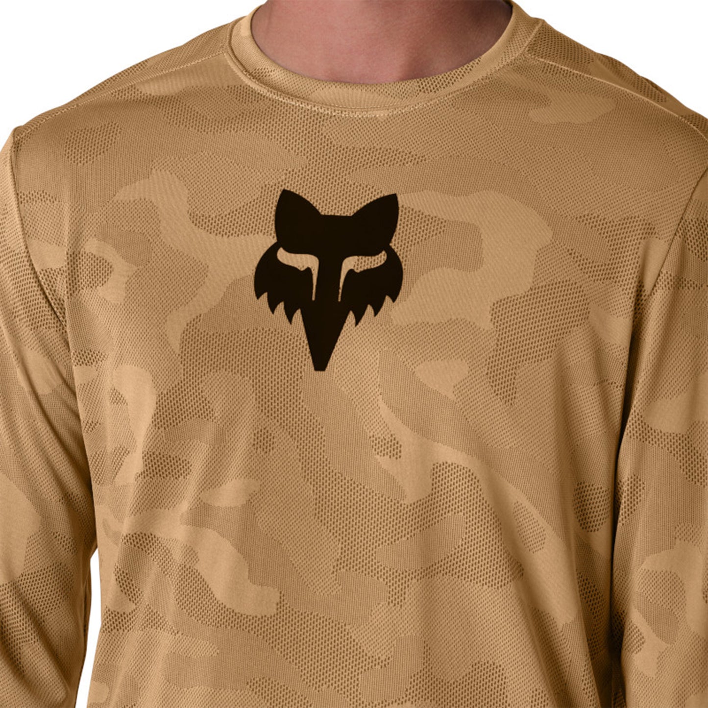 Fox Ranger Tru Dri Long Sleeve Jersey - S - Nutmeg - Image 3