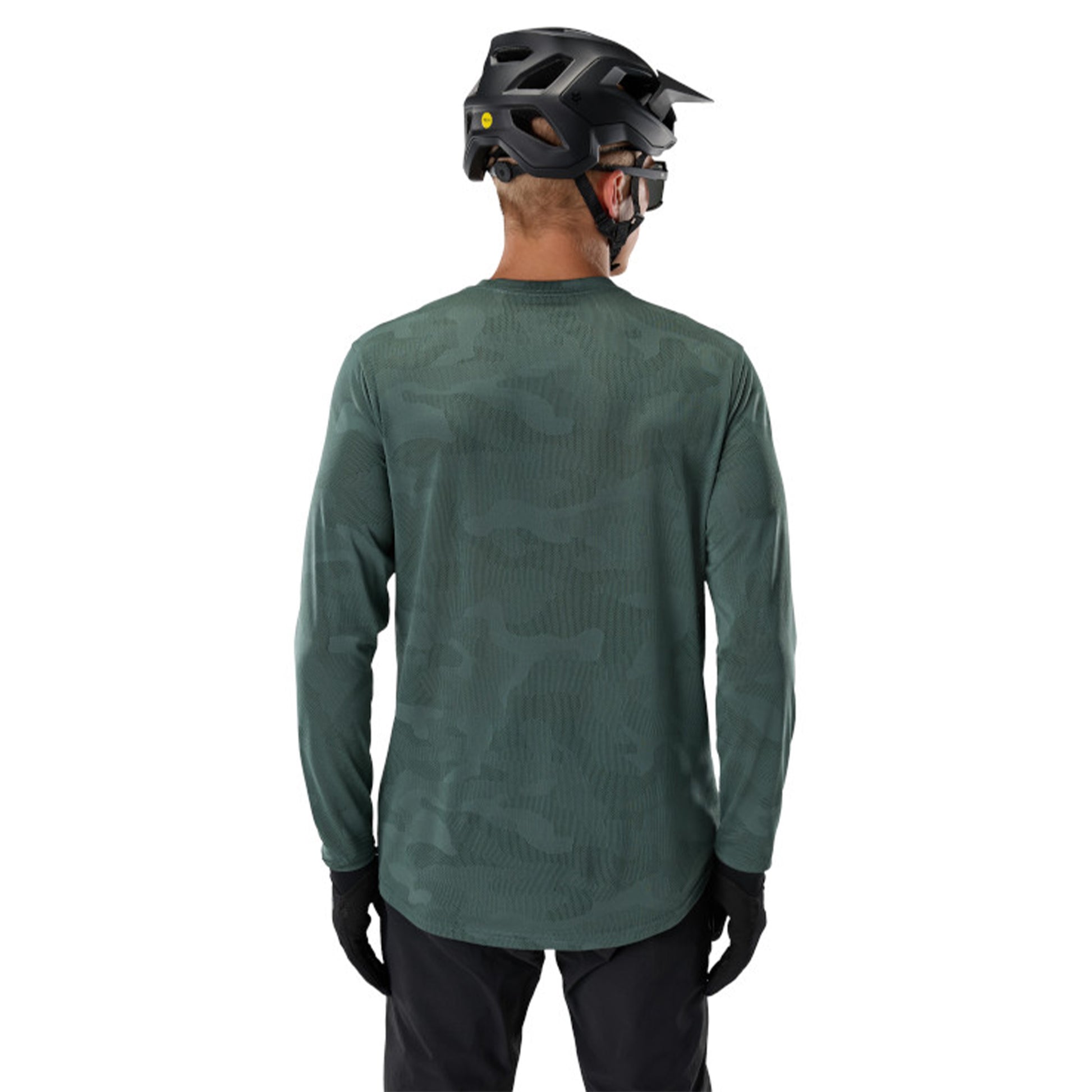 Fox Ranger Tru Dri Long Sleeve Jersey - S - Sage - Image 4
