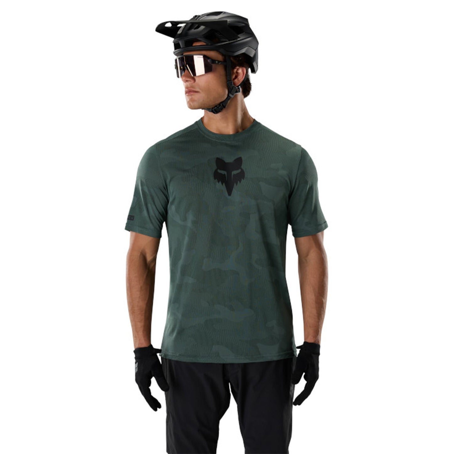 Fox Ranger Tru Dri Short Sleeve Jersey - L - Sage - Image 3