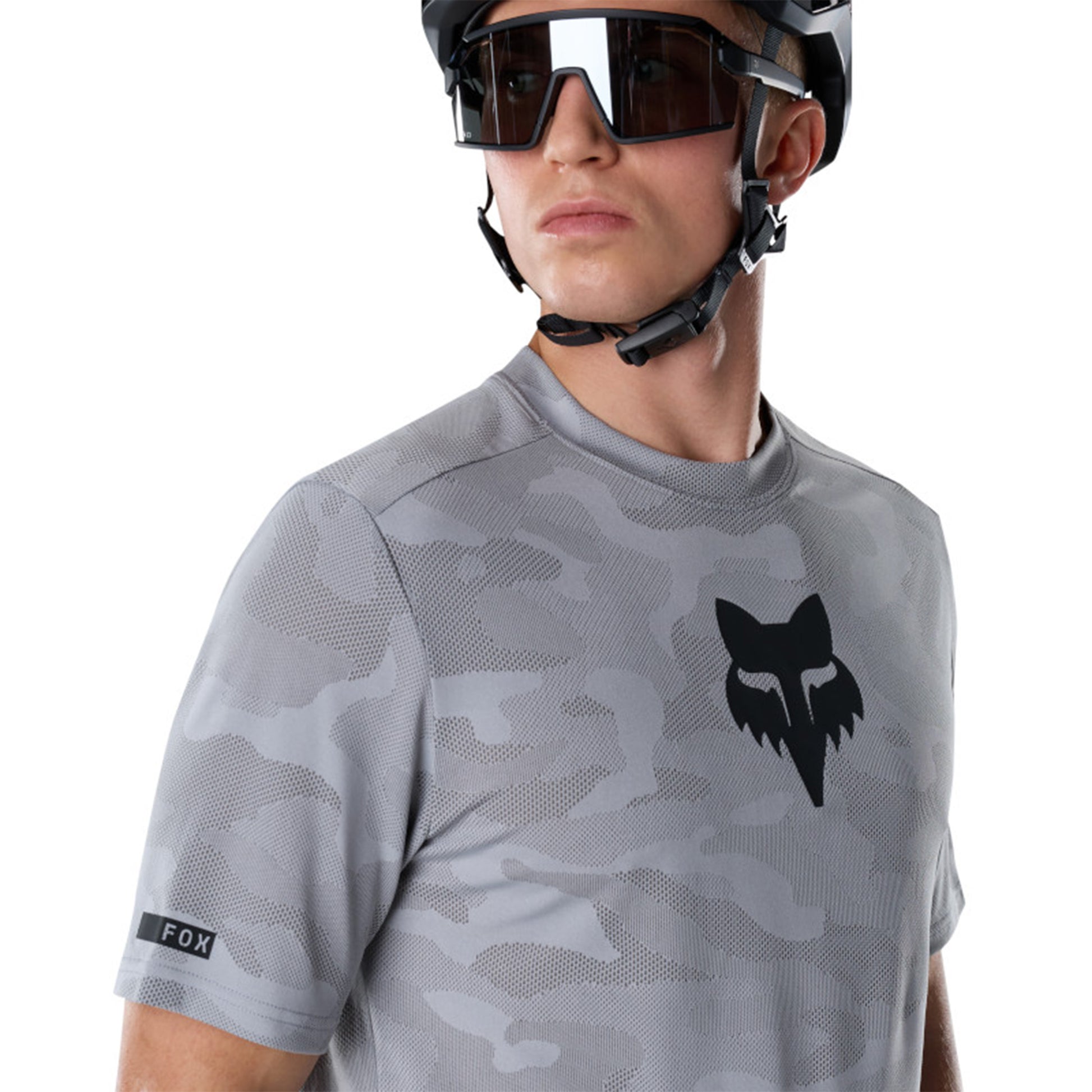 Fox Ranger Tru Dri Short Sleeve Jersey - M - Print Purple - Image 5