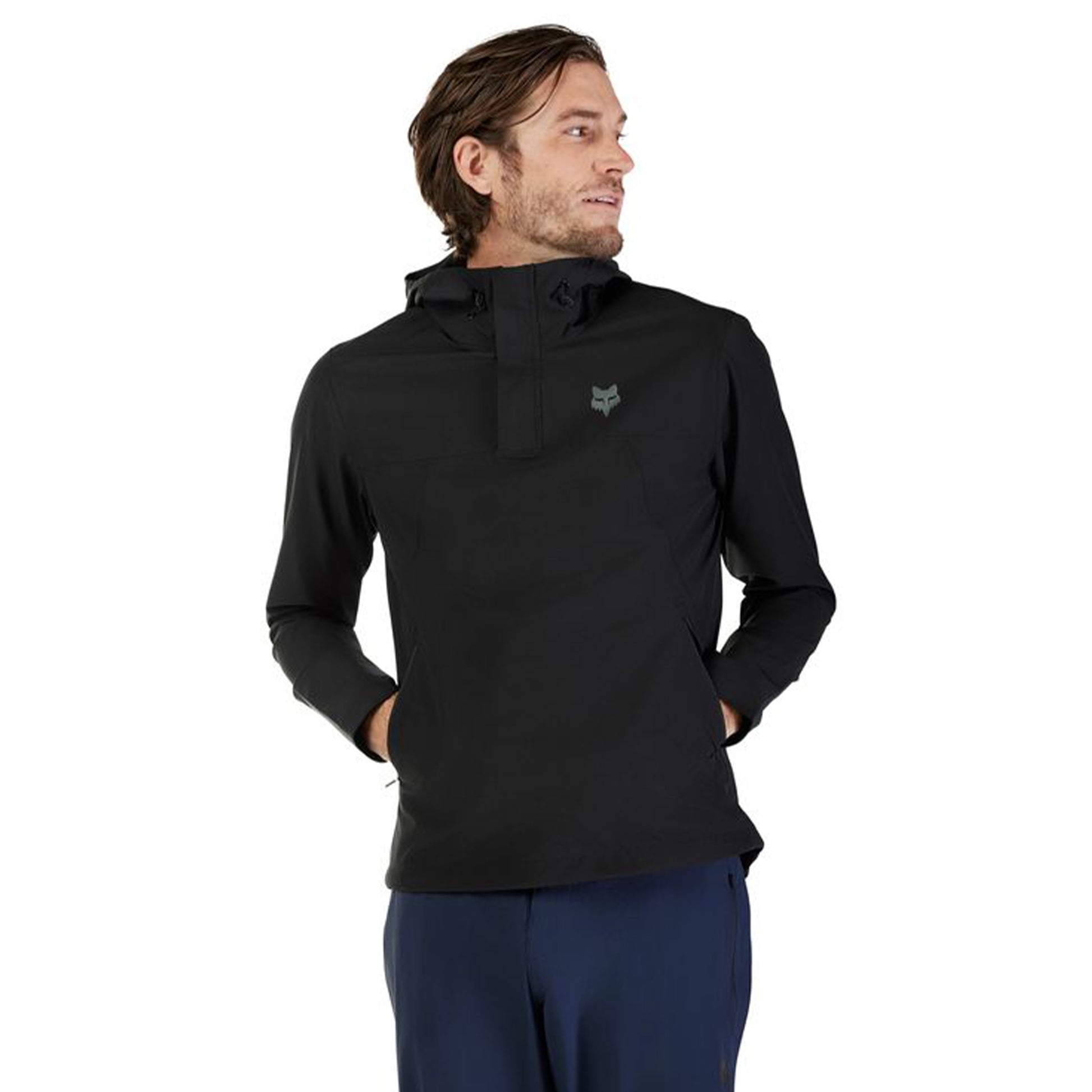 Fox Ranger Wind Pullover - XL - Black - Image 5